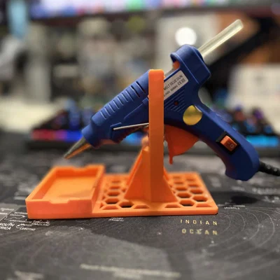 Chân Đỡ Súng Bắn Keo Nến (Hot Glue Gun Stand)