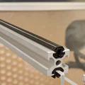 Miếng chèn rãnh V-slot 2020 cho tấm Acrylic 3mm - Thumbnail 1