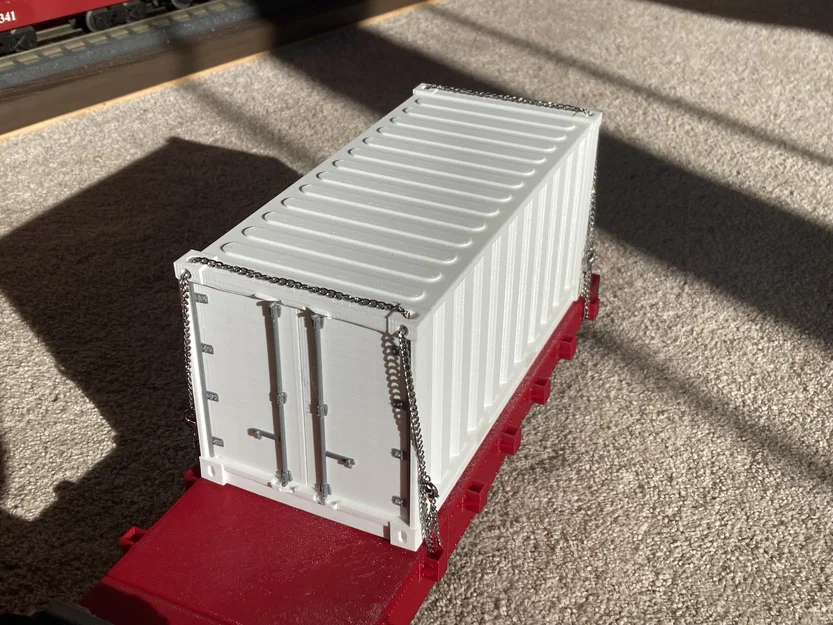Thùng Container 20' G-Scale 1:29 (dài 210mm) - Image 1
