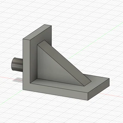 Chốt đỡ kệ tủ tùy chỉnh (Parametric shelf pin) in 3D siêu bền