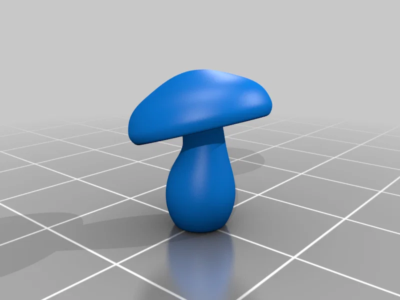 Mô hình Nấm Kỳ Diệu (Magical Mushroom 13) trang trí 3D độc đáo - Image 1
