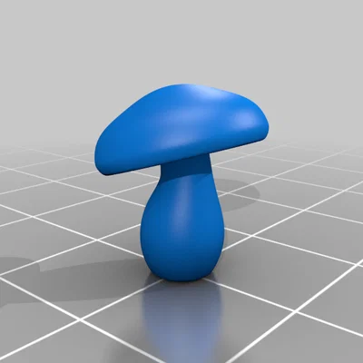Mô hình Nấm Kỳ Diệu (Magical Mushroom 13) trang trí 3D độc đáo
