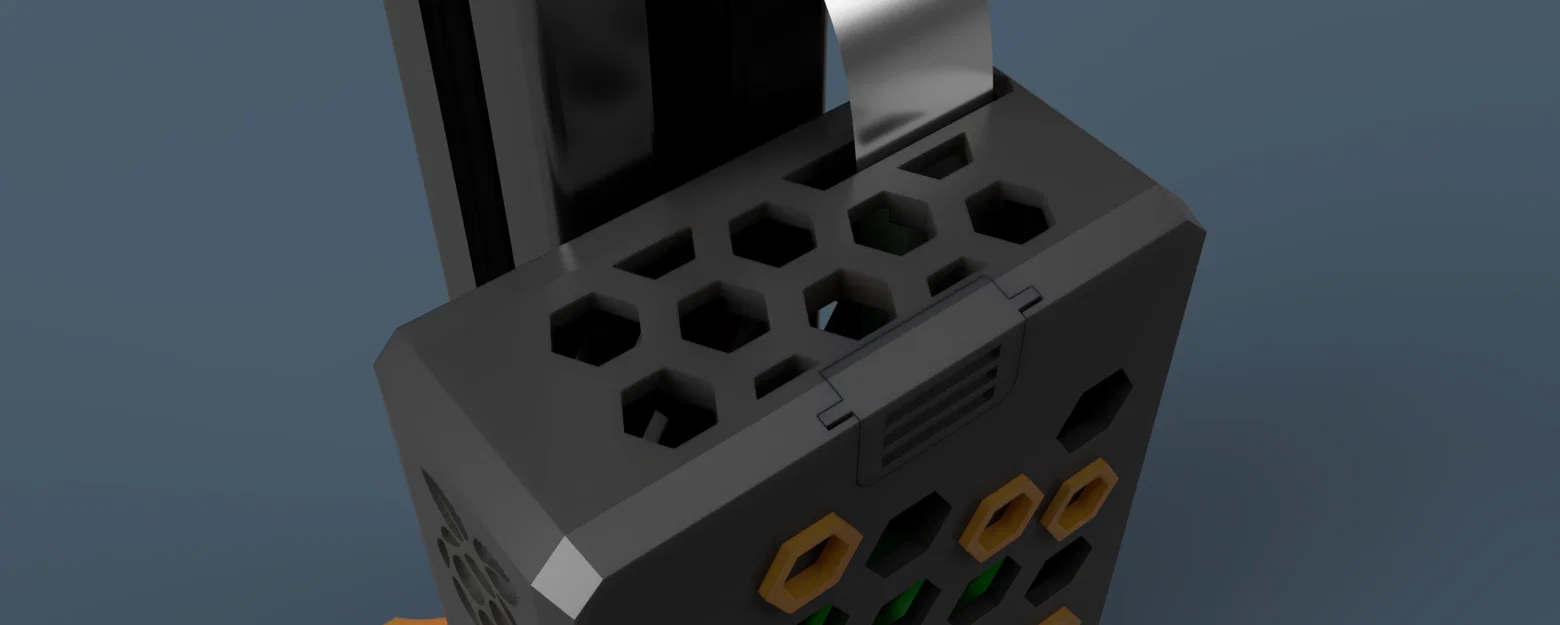 Vỏ & ngàm gắn Raspberry Pi 4 B cho PRUSA MINI (PRUSA MINI Raspberry Pi 4 B case and mount) - Image 3