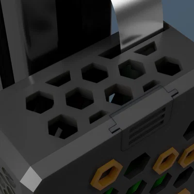 Vỏ & ngàm gắn Raspberry Pi 4 B cho PRUSA MINI (PRUSA MINI Raspberry Pi 4 B case and mount)