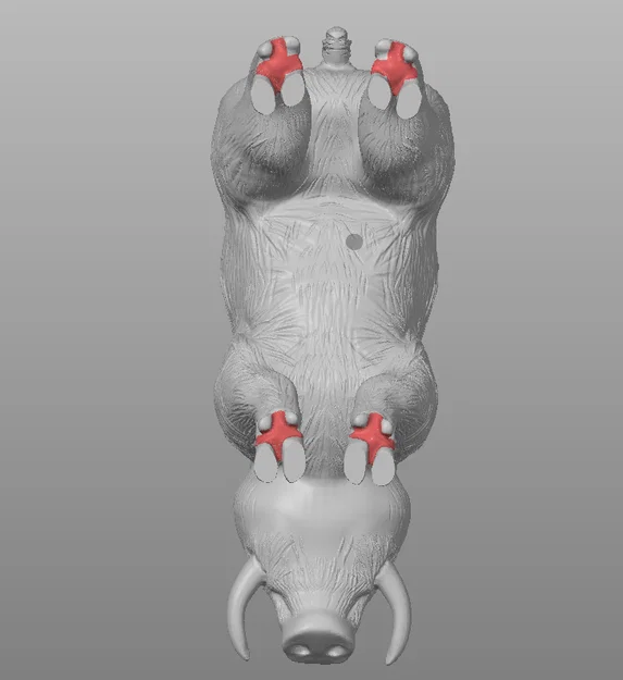 Heo rừng (Wild Boar) high-poly - Image 4