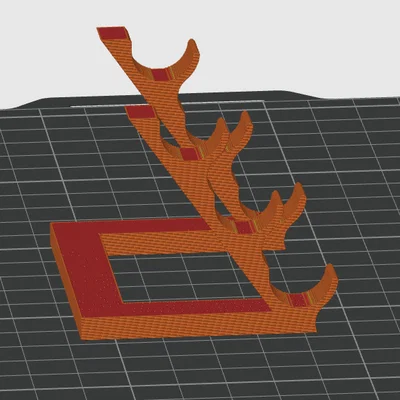 Mẫu giá đỡ bút để bàn thiết kế thông minh, dễ in 3D