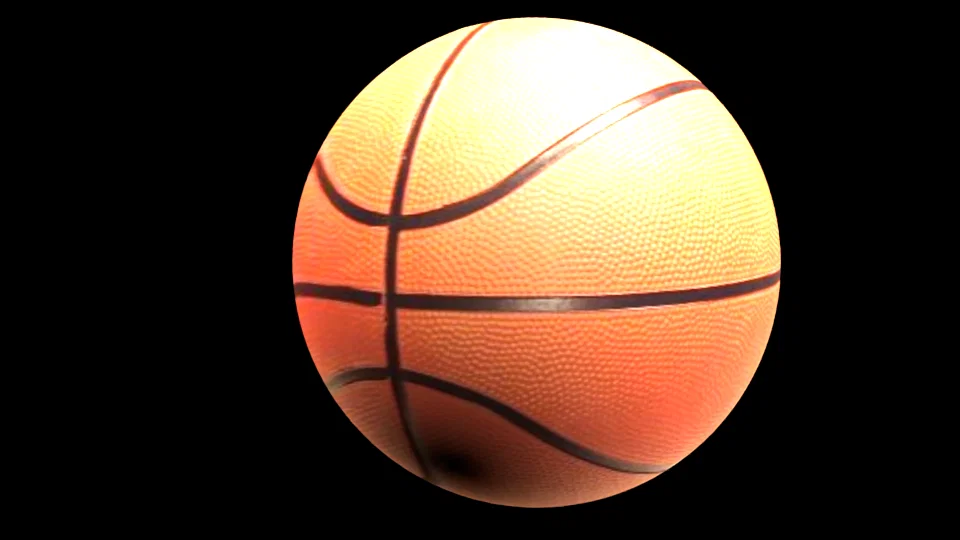 Mô hình 3D quả bóng rổ (Basketball) để bàn trang trí - Image 1