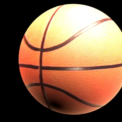 Mô hình 3D quả bóng rổ (Basketball) để bàn trang trí