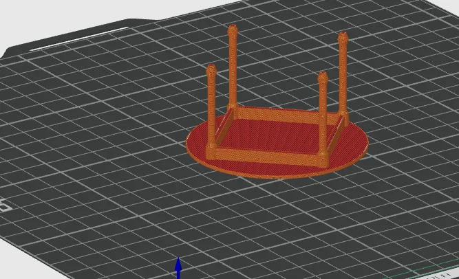 Mô hình bàn tròn thu nhỏ - File in 3D decor độc đáo - Image 1