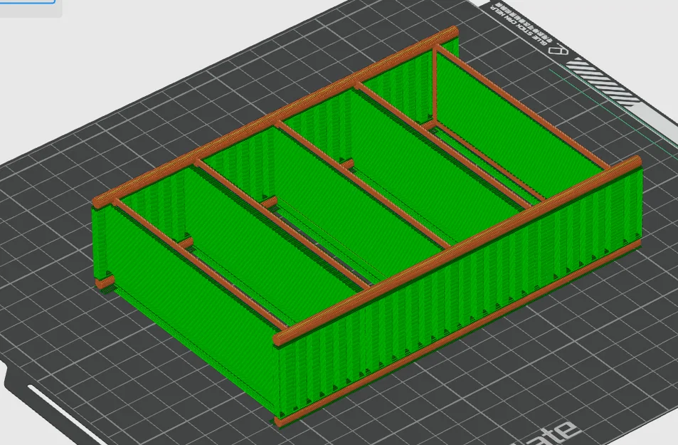 Mẫu kệ 3 ngăn mini để bàn in 3D tiện dụng - Image 1