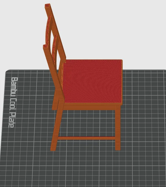 Mô hình ghế gỗ thu nhỏ (Miniature Chair) độc đáo cho trang trí - Image 1