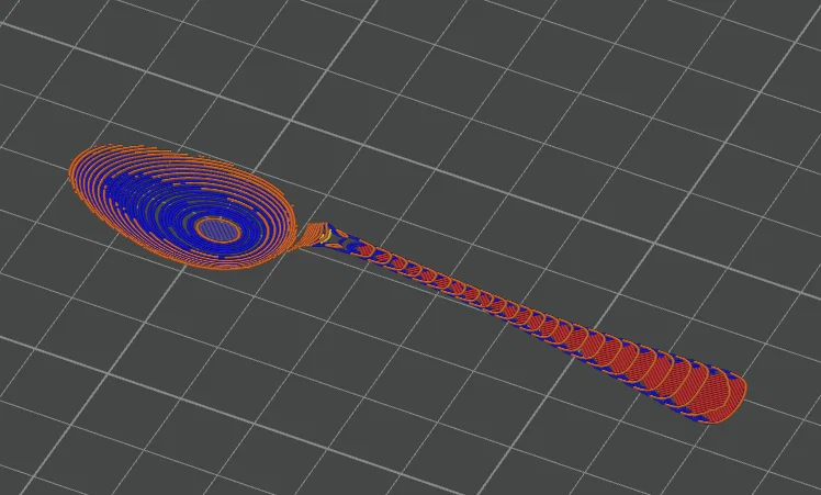 Mô hình muỗng nhựa in 3D cổ điển - Bền bỉ và tiện dụng - Image 1