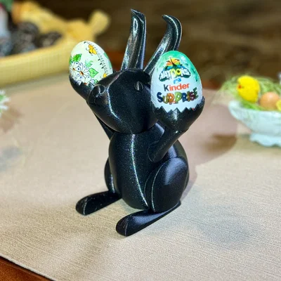 Mô hình chú thỏ Phục sinh in 3D giữ trứng cực kỳ đáng yêu