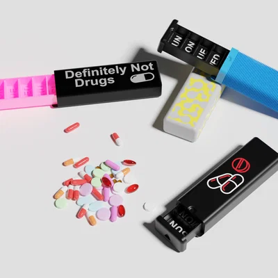 Hộp Thuốc Trượt Bỏ Túi (Pocket Sliding Pill Box)