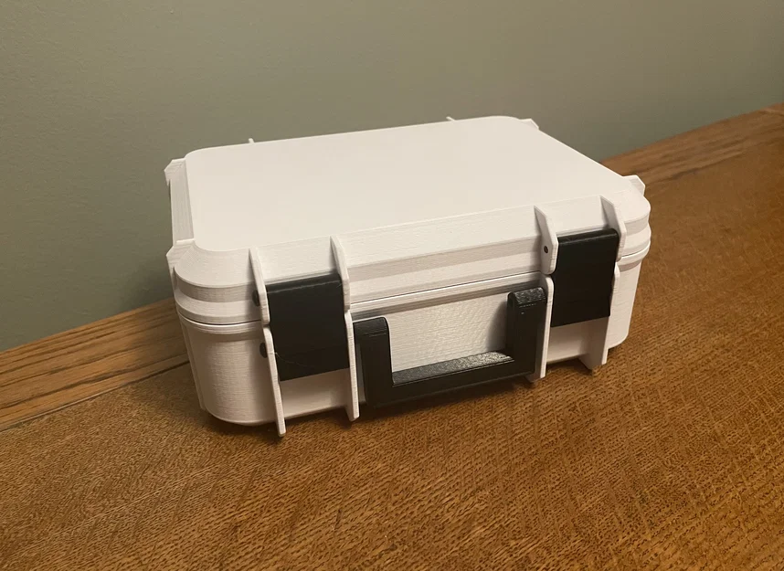 Hộp Rugged Có Tay Xách (1 file & hoàn toàn Parametric) - Image 1