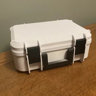 Hộp Rugged Có Tay Xách (1 file & hoàn toàn Parametric)
