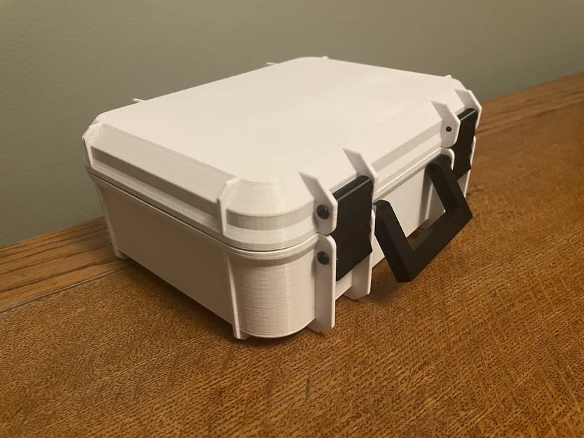 Hộp Rugged Có Tay Xách (1 file & hoàn toàn Parametric) - Image 2