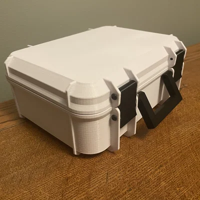 Hộp Rugged Có Tay Xách (1 file & hoàn toàn Parametric)