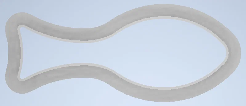 Khuôn cắt bánh quy | Hình cá - Image 5