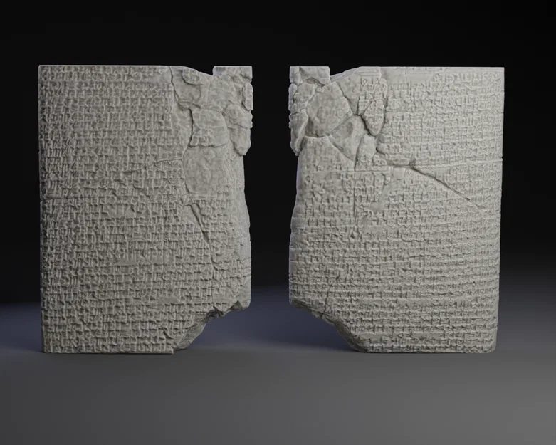 Phiến bảng công thức nấu ăn Old Babylonian bằng tiếng Akkadian - Image 1