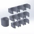 Giá treo chai lọ và dụng cụ cho Honeycomb Wall System (HSW) - Thumbnail 1