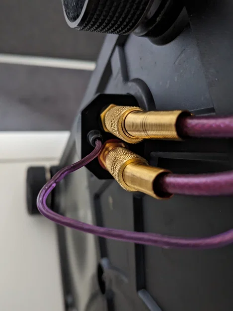 Ngàm gắn socket RCA và đầu nối nguồn cho Technics SL-1200/1210 - Image 4