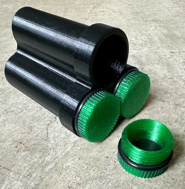 Hộp đựng 3 pin 18650 siêu bền, chống nước (rugged, waterproof) - Image 1