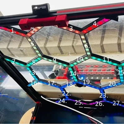 Bộ khung đèn LED lục giác cho máy in 3D Voron 2.4 350