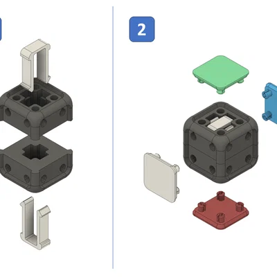 Customizable Cube - Office (Cube tuỳ biến cho bàn làm việc)