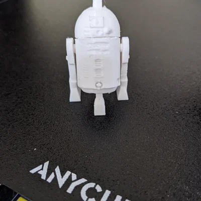 Mô hình móc khóa R2D2 thu nhỏ - Thiết kế Star Wars cực chất