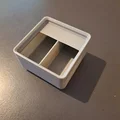 Hộp Gridfinity Re-refined parametric có label/lip, scoop và divider - Thumbnail 2