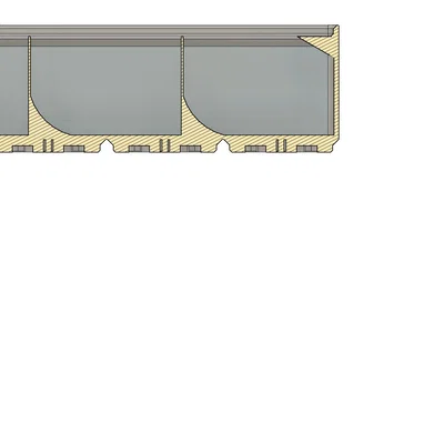 Hộp Gridfinity Re-refined parametric có label/lip, scoop và divider