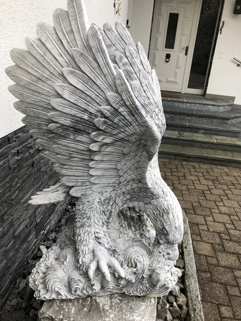 Mô hình tượng Đại bàng (Adler 2) - Thiết kế tinh xảo để in 3D - Image 1