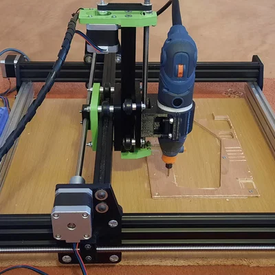 CNC In 3D (3D Printed CNC)