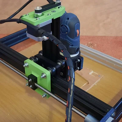 CNC In 3D (3D Printed CNC)