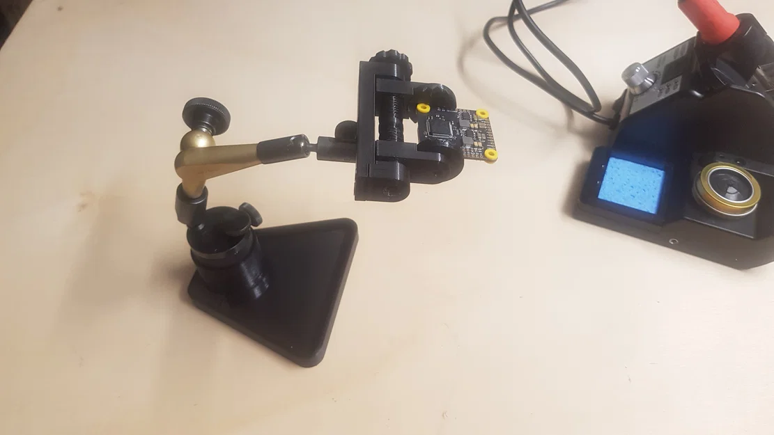 Bộ kẹp kết hợp với giá đỡ đồng hồ so (dial indicator) dùng magnetic stand - Image 5