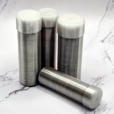 Ống Friction Fit đơn giản / Ống đựng xu [Parametric]