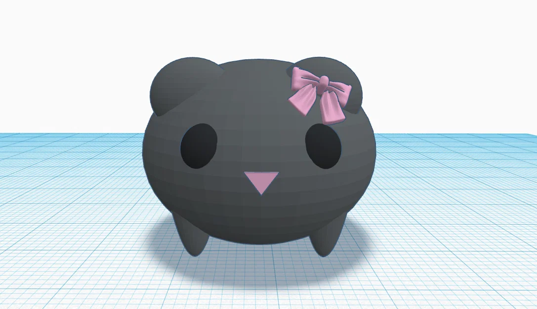 Mô hình Sad Hamster in 3D dễ thương trang trí bàn làm việc - Image 4