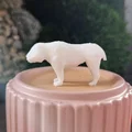 Mô hình báo sư tử (Cougar) phong cách Low-poly nghệ thuật để bàn - Thumbnail 1