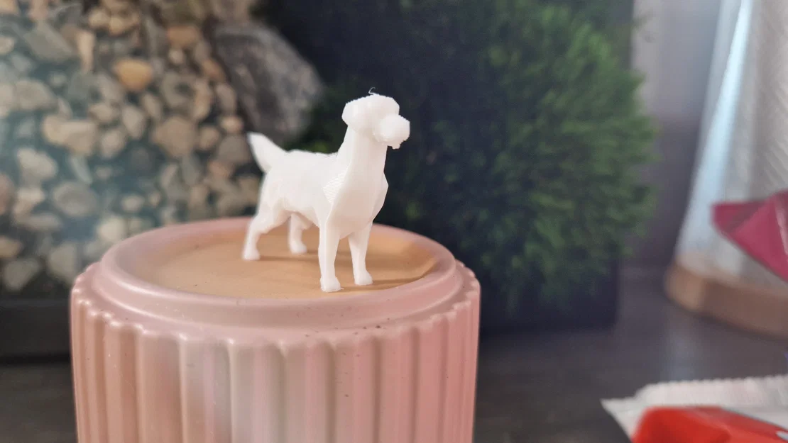 Mô hình chú chó Golden Retriever Low Poly in 3D đẹp mắt - Image 2