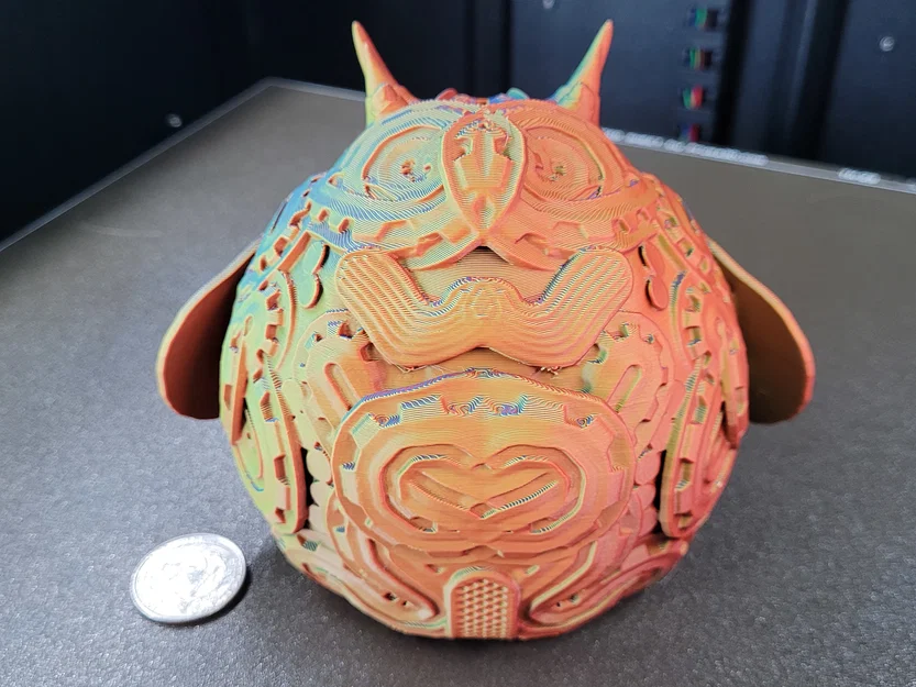 Ống Heo Cyberdemon Skull Coinbank (Sọ Cyberdemon Steampunk) - Image 3