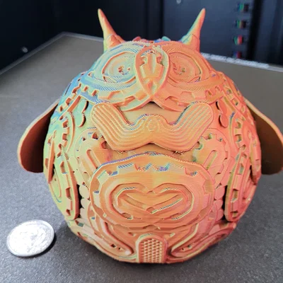 Ống Heo Cyberdemon Skull Coinbank (Sọ Cyberdemon Steampunk)