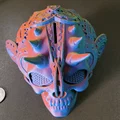 Ống Heo Cyberdemon Skull Coinbank (Sọ Cyberdemon Steampunk) - Thumbnail 5