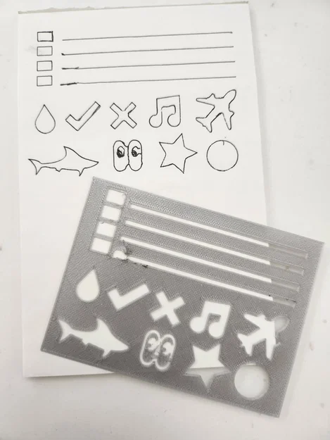 Stencil cho Lịch/Planner/Bullet Journal/Diary - Image 3