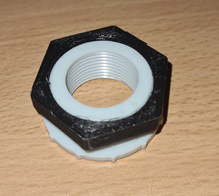 Đai ốc nhựa PG21 Nut SW33 - Giải pháp in 3D thay thế nhanh chóng - Image 1