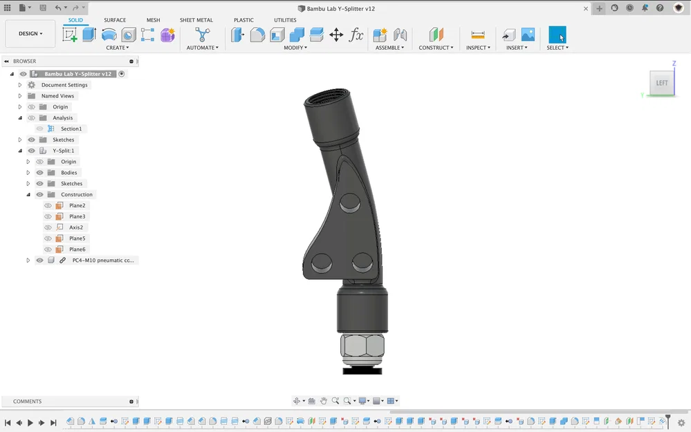 Bambu Lab Y-Splitter PC4-M10 kèm nam châm cho X1/X1 Carbon - Image 19