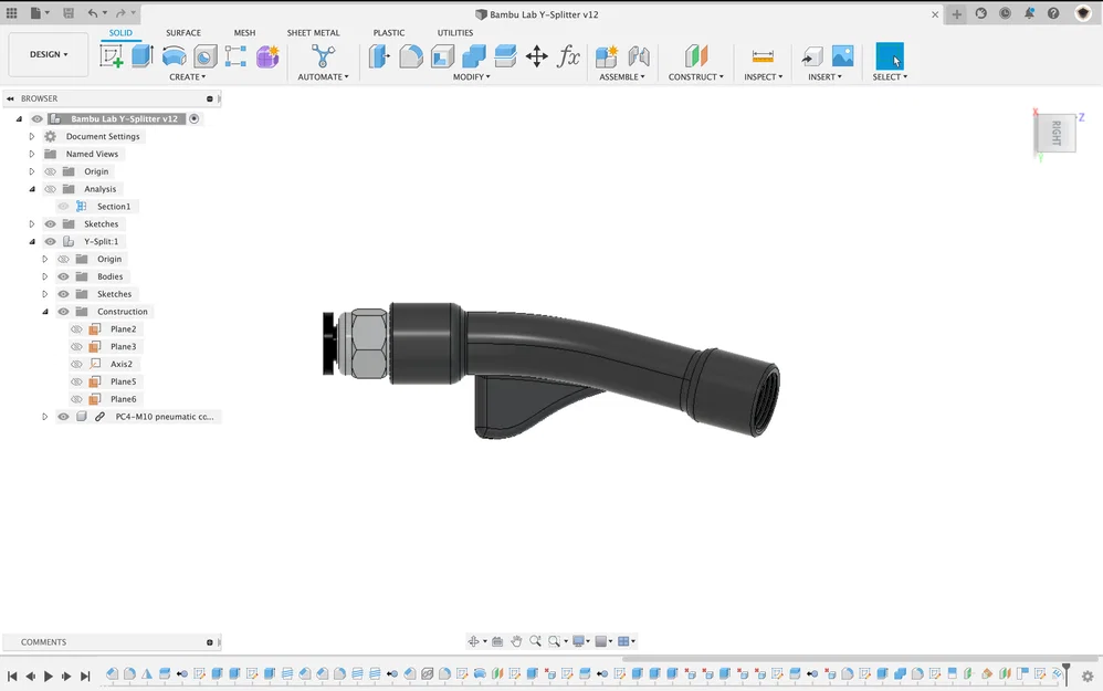 Bambu Lab Y-Splitter PC4-M10 kèm nam châm cho X1/X1 Carbon - Image 21
