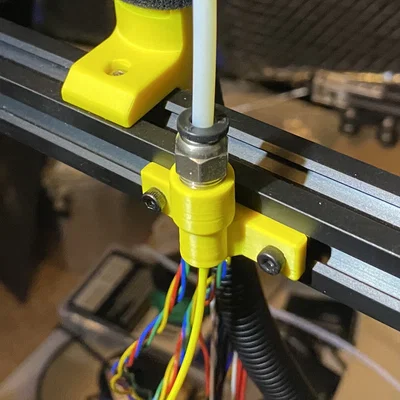 Giá gắn ống Bowden cấp filament cho nhôm định hình 2020