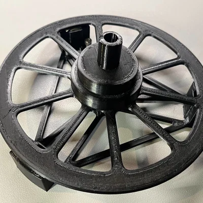 Giá đỡ cuộn filament ngang cho Flsun SR (Super Racer)