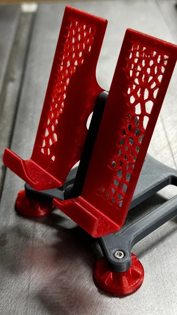 Kệ đỡ điện thoại Industrial bản lớn hơn với họa tiết Voronoi - Image 4